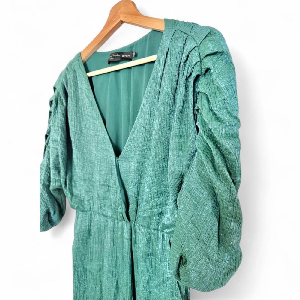House of Harlow 1960 x Revolve Emerald Rhea Maxi Dress {XS} - Picture 4 of 8